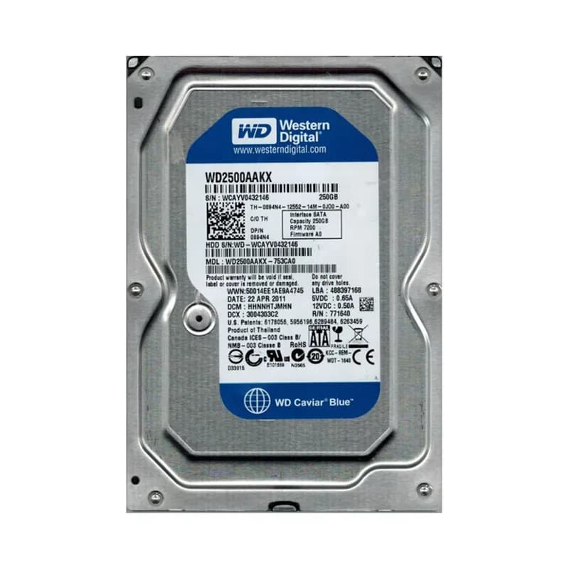 Western Digital WD2500AAKX-753CA0 250GB 6Gb/s SATA