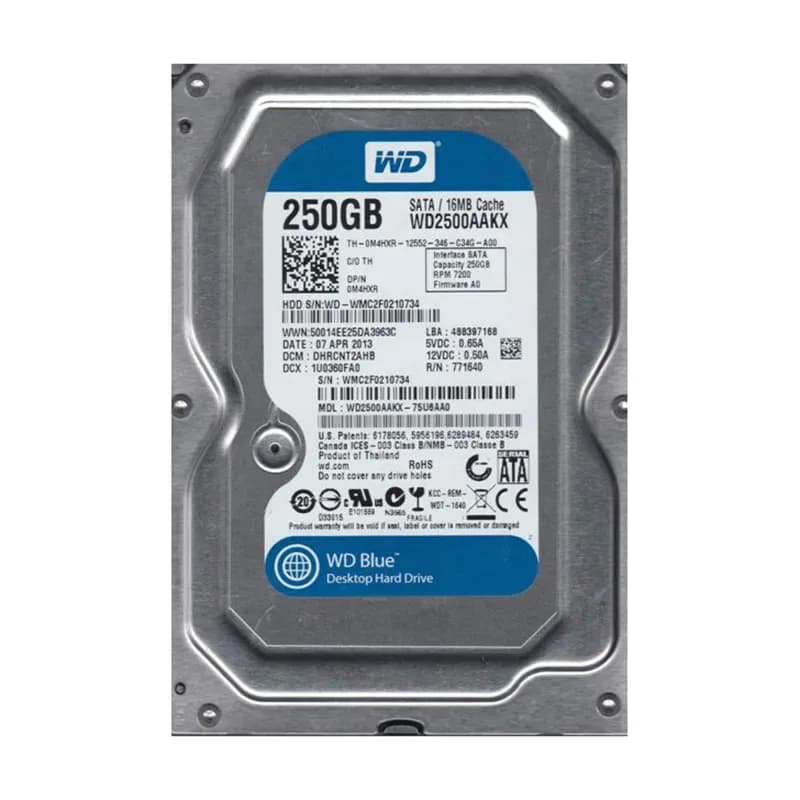 Western Digital WD2500AAKX-75U6AA0 250GB 6Gb/s SATA