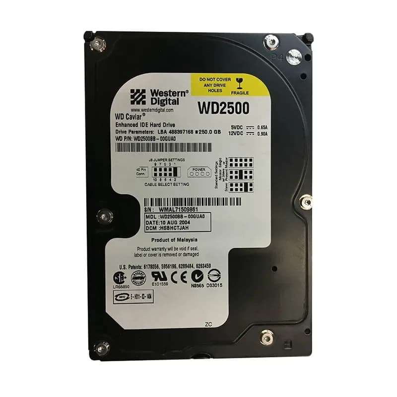 Western Digital WD2500BB-00GUA0 250GB