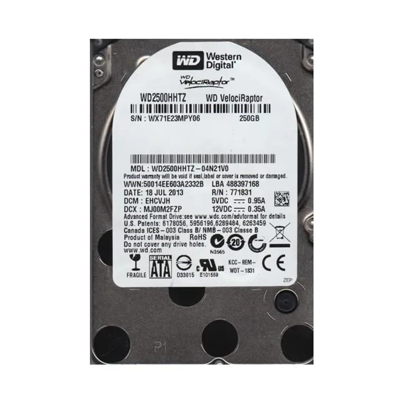 Western Digital WD2500HHTZ-04N21V0 250GB 6Gb/s SATA
