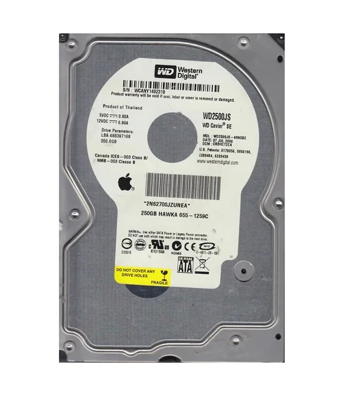 Western Digital WD2500JS-40NGB2 250GB 3Gb/s SATA
