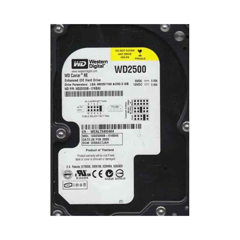 Western Digital WD2500SB-01KBA0 250GB