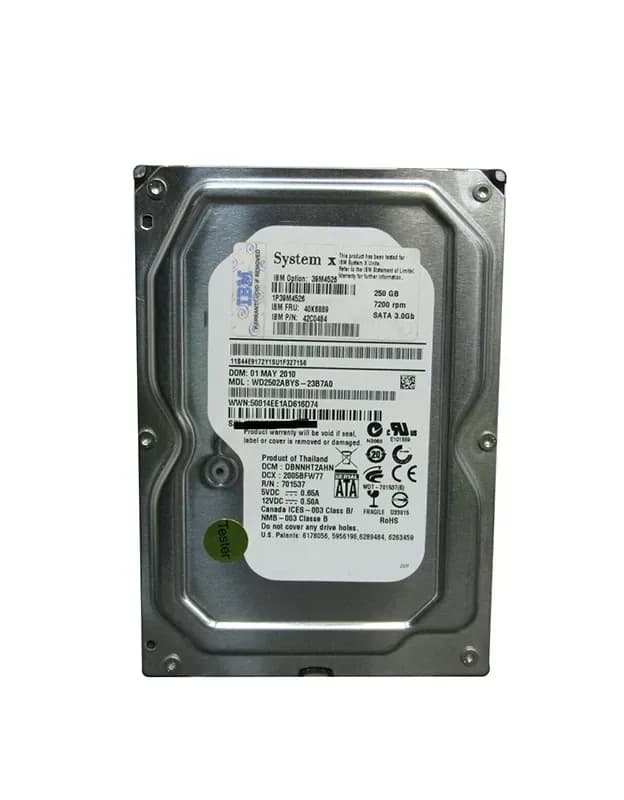 Western Digital WD2502ABYS-23B7A0 250GB 3Gb/s SATA