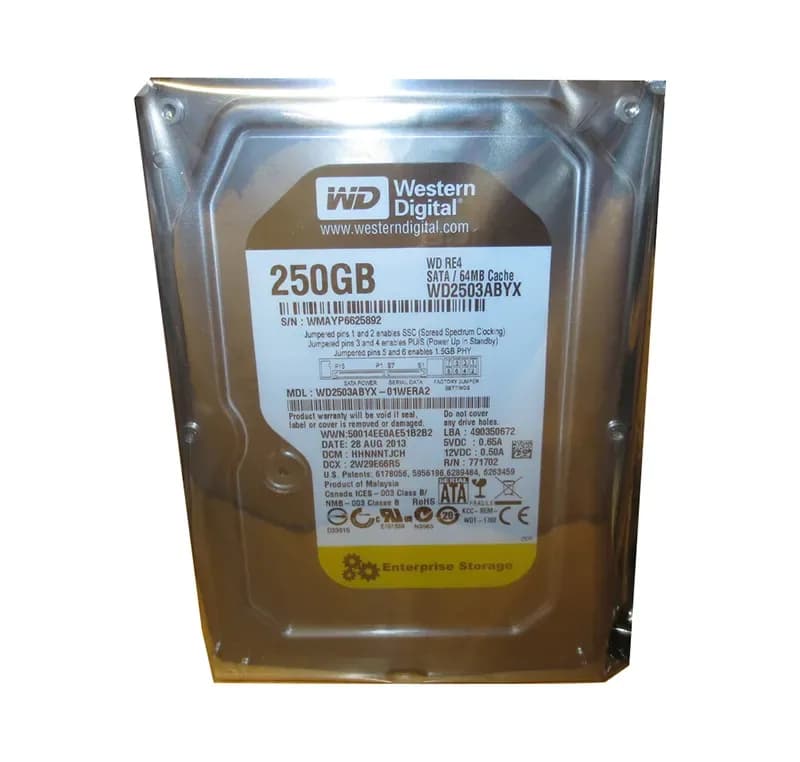 Western Digital WD2503ABYX-01WERA2 250GB 3Gb/s SATA