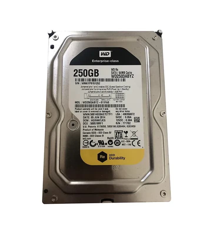 Western Digital WD2503ABYZ-011FA0 250GB 6Gb/s SATA