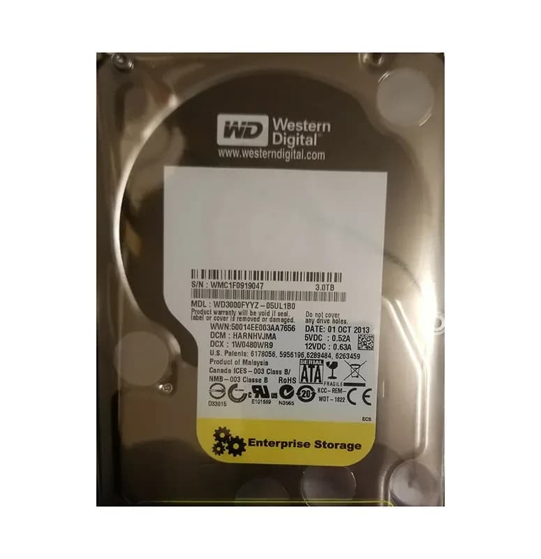 Western Digital WD3000FYYZ-05UL1B0 3TB 6Gb/s SATA