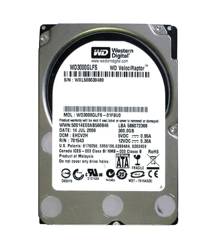 Western Digital WD3000GLFS-01F8U0 300GB 3Gb/s SATA