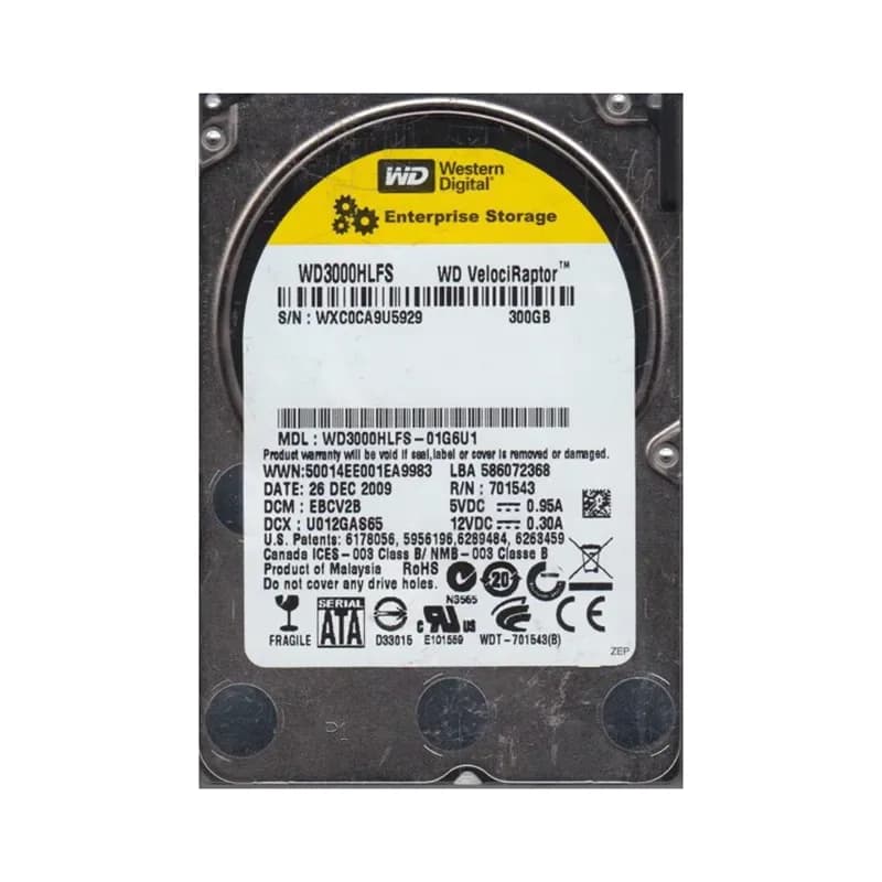 Western Digital WD3000HLFS-01G6U1 300GB 3Gb/s SATA