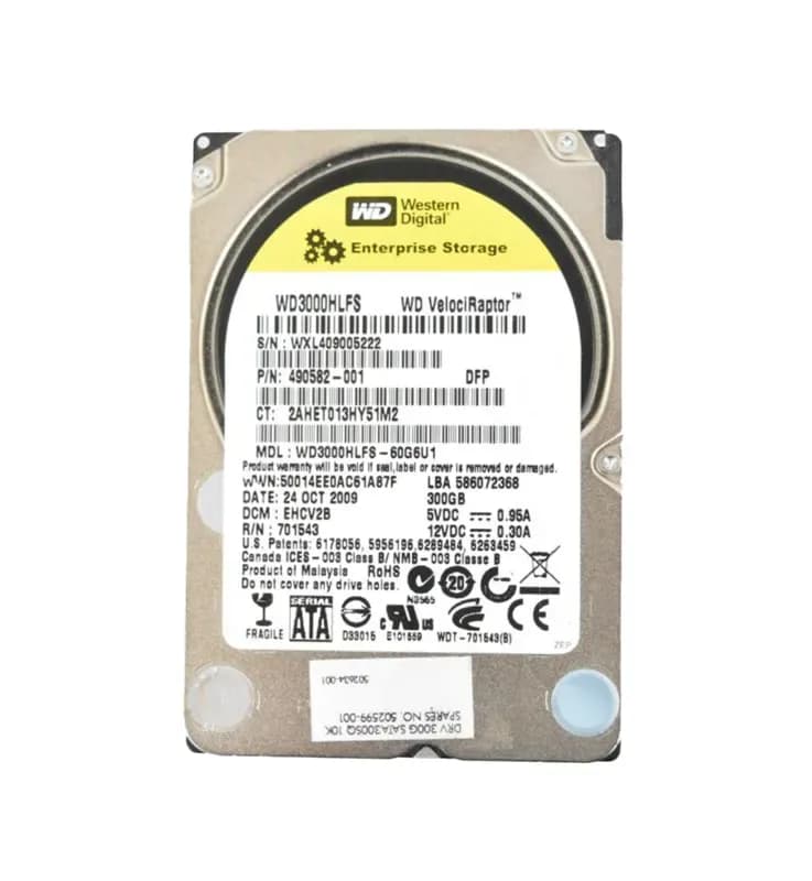 Western Digital WD3000HLFS-60G6U1 300GB 3Gb/s SATA