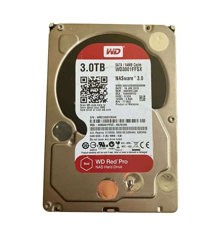 Western Digital WD3001FFSX-68JNUN0 3TB 6Gb/s SATA