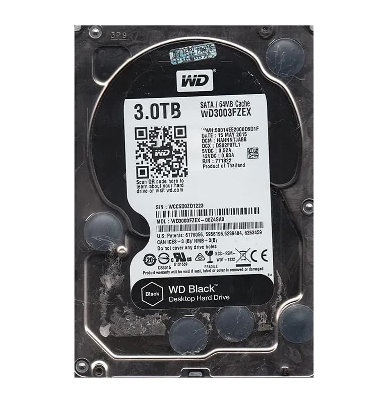 Western Digital WD3003FZEX-00Z4SA0 3TB 6Gb/s SATA