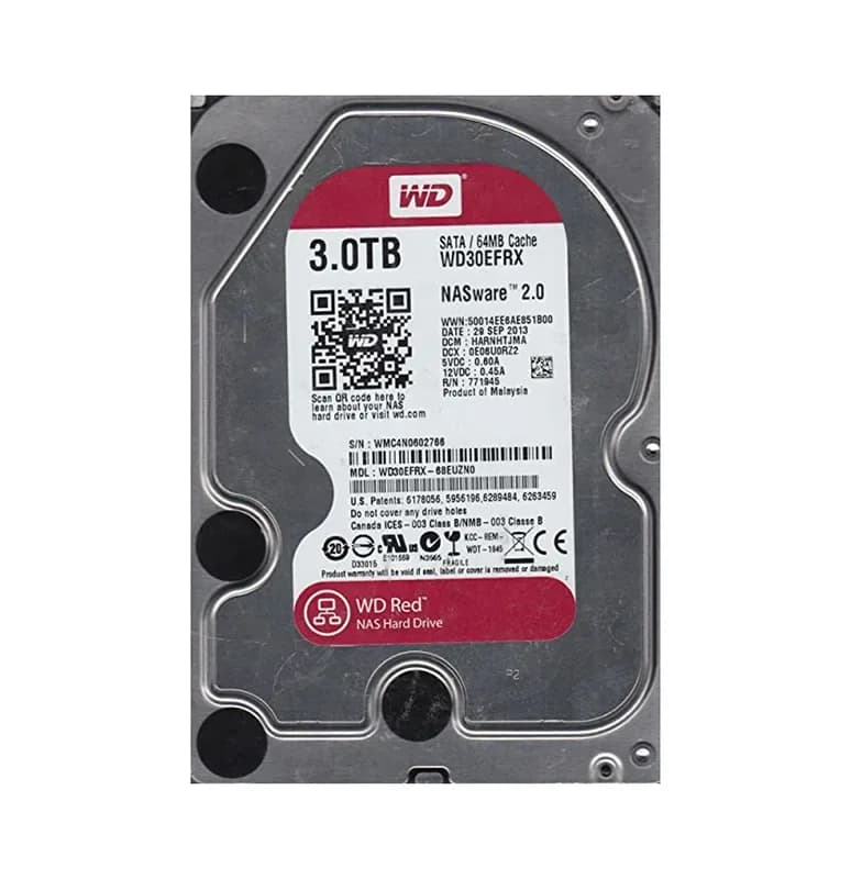 Western Digital WD30EFRX-68EUZN0 3TB 6Gb/s SATA