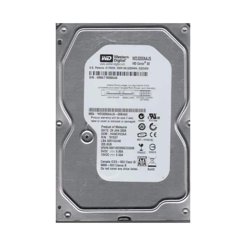 Western Digital WD3200AAJS-00B4A0 320GB 3Gb/s SATA