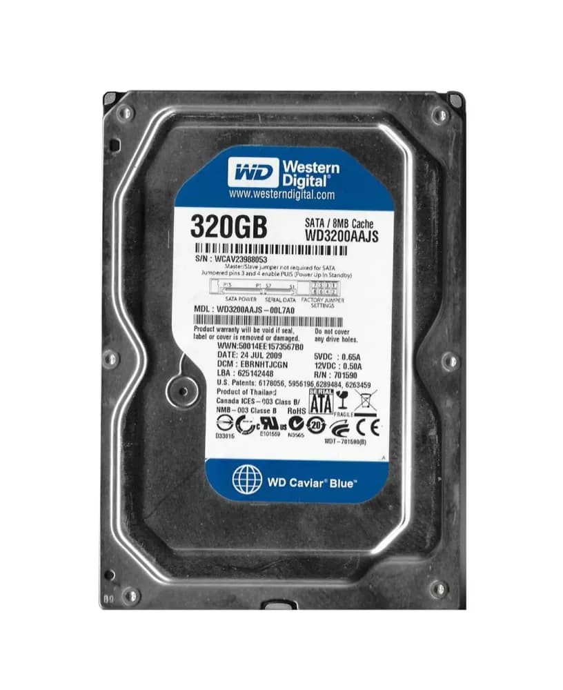 Western Digital WD3200AAJS-00L7A0 320GB 3Gb/s SATA