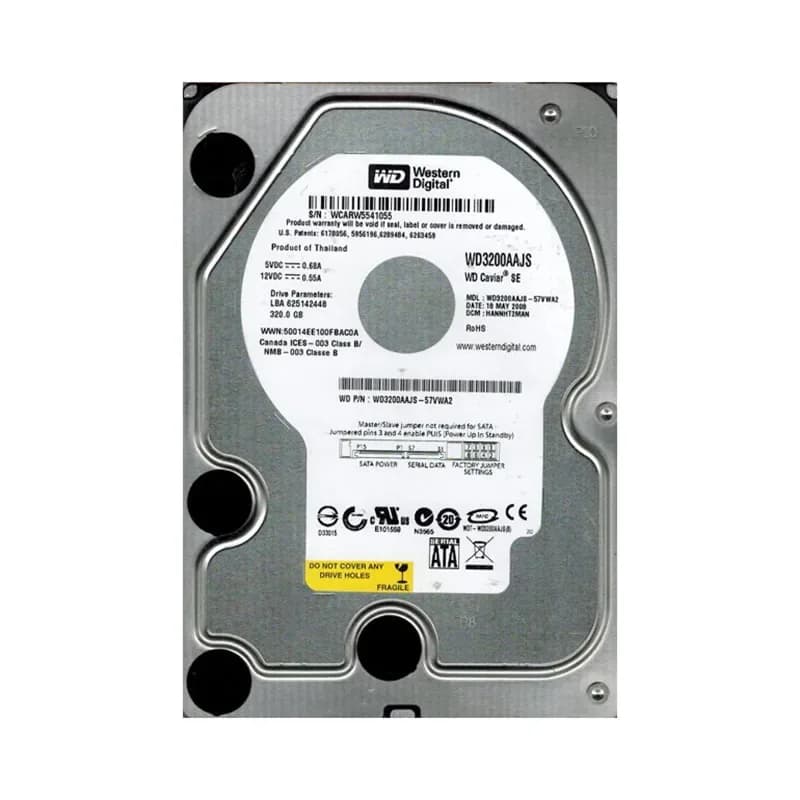 Western Digital WD3200AAJS-57VWA2 320GB 3Gb/s SATA