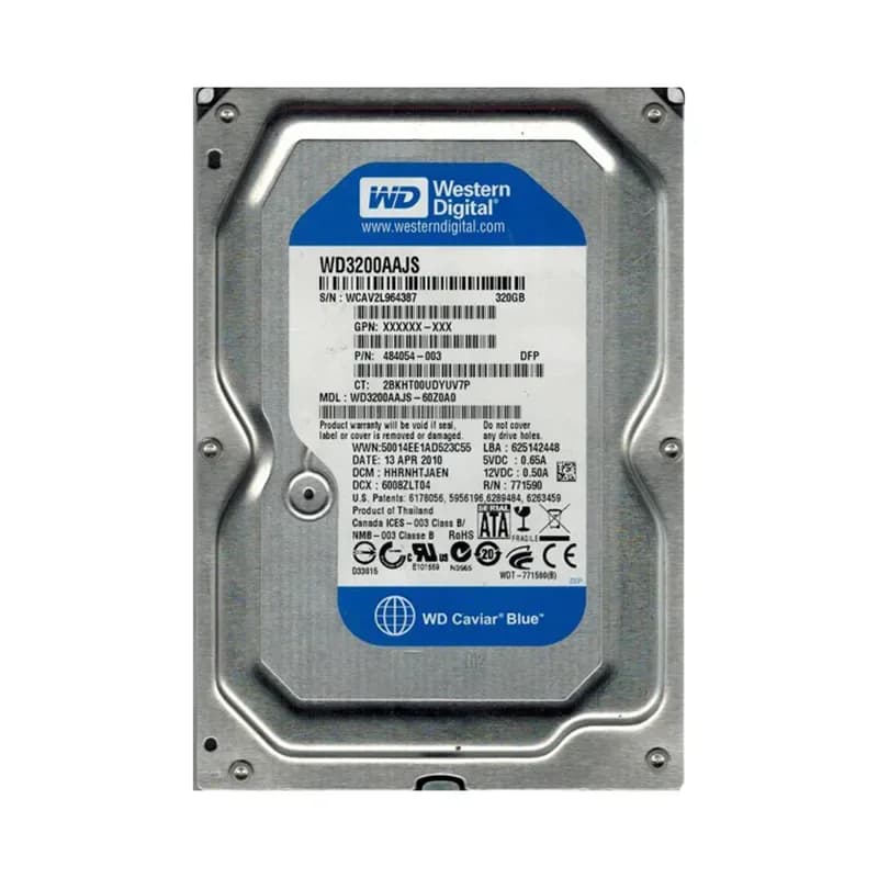 Western Digital WD3200AAJS-60Z0A0 320GB 3Gb/s SATA