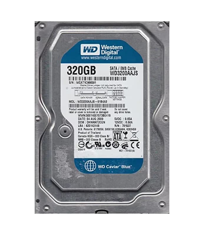 Western Digital WD3200AAJS-61B4A0 320GB 3Gb/s SATA