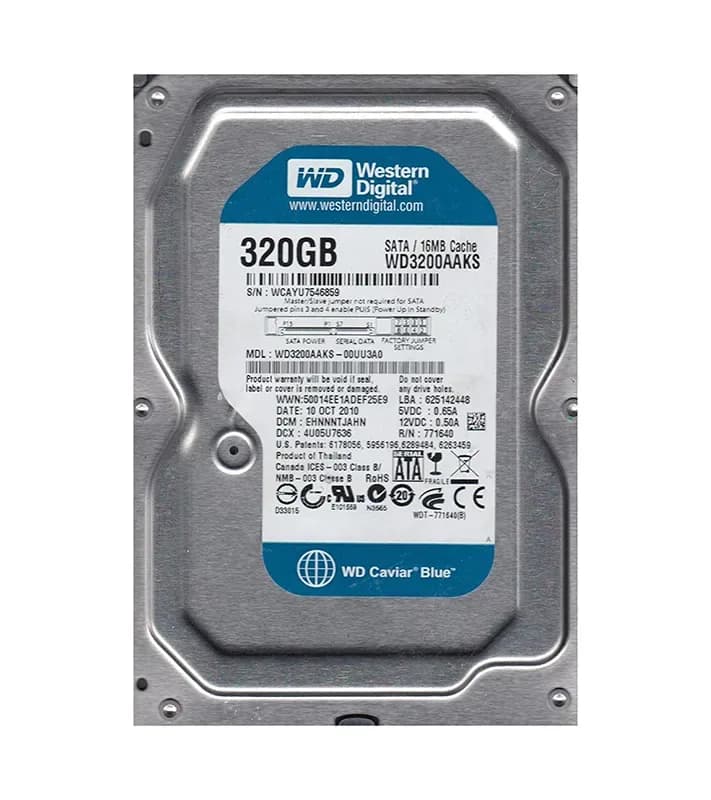 Western Digital WD3200AAKS-00UU3A0 320GB 3Gb/s SATA