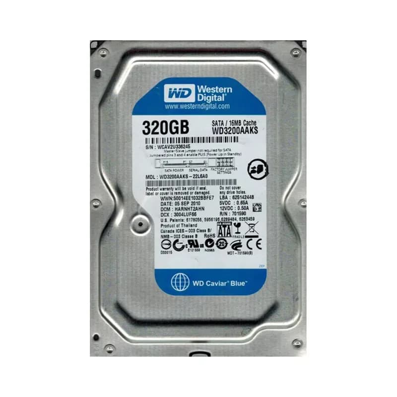 Western Digital WD3200AAKS-22L6A0 320GB 3Gb/s SATA