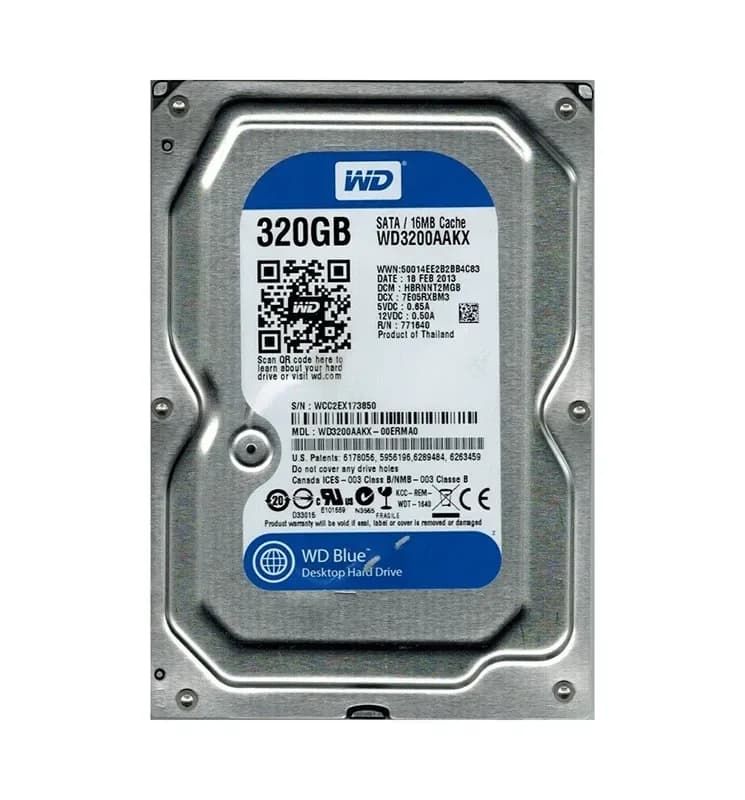 Western Digital WD3200AAKX-00ERMA0 320GB 6Gb/s SATA