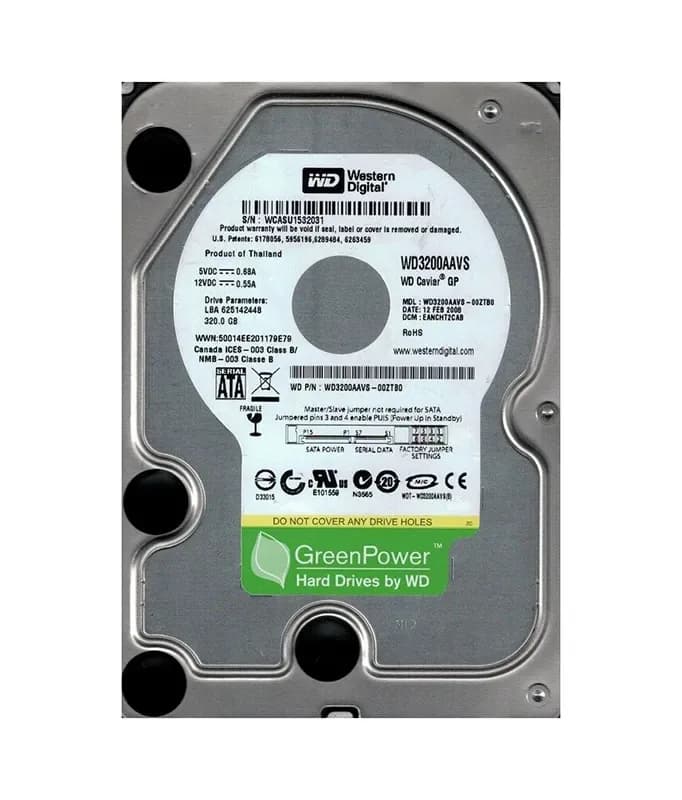 Western Digital WD3200AAVS-00ZTB0 320GB 3Gb/s SATA