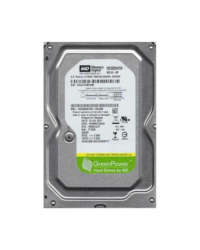 Western Digital WD3200AVVS-63L2B0 320GB 3Gb/s SATA
