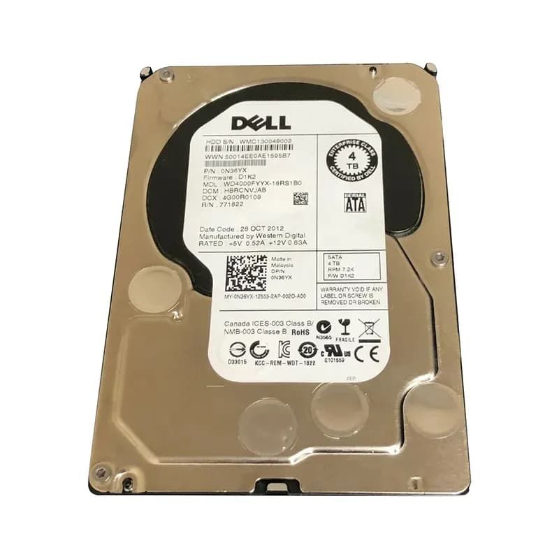 Western Digital WD4000FYYX-18RS1B0 4TB 6Gb/s SATA