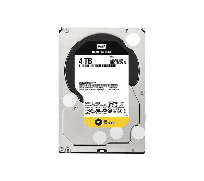 Western Digital WD4000FYYZ-01UL1B3 4TB 6Gb/s SATA