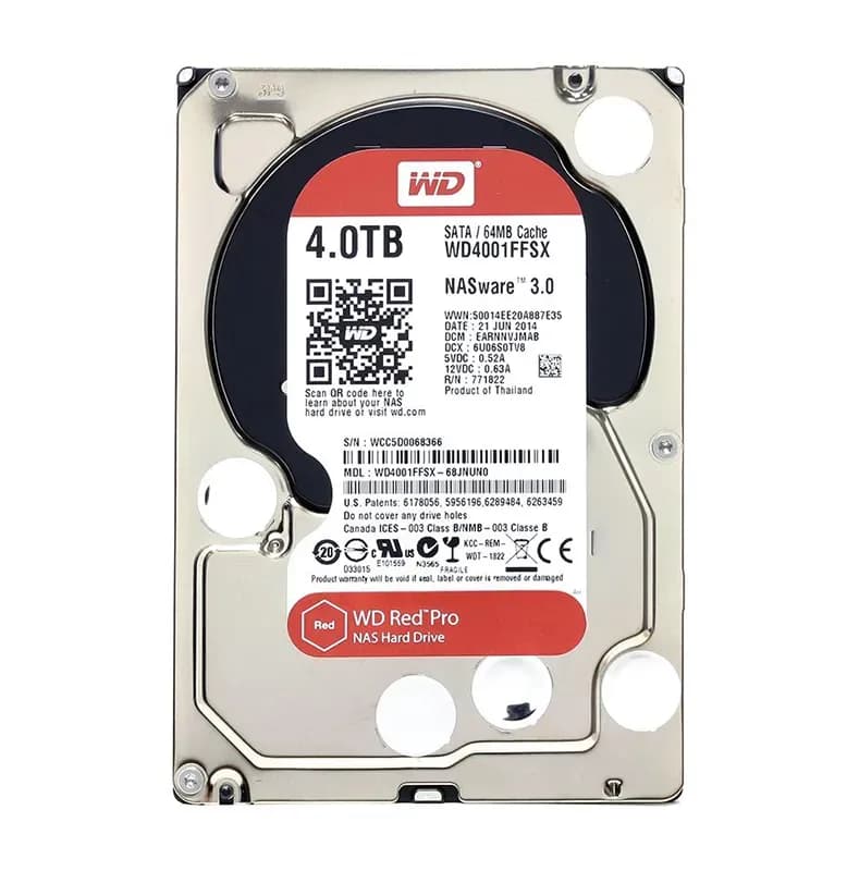 Western Digital WD4001FFSX-68JNUN0 4TB 6Gb/s SATA