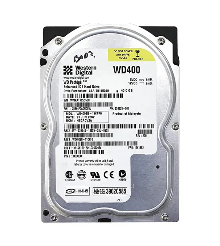 Western Digital WD400EB-11CPF0 40GB