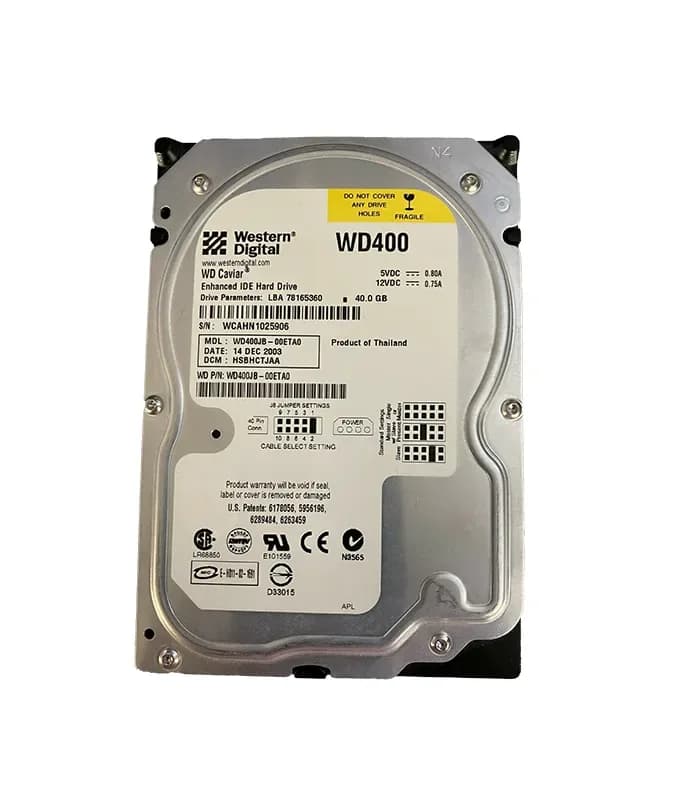 Western Digital WD400JB-00ETA0 40GB