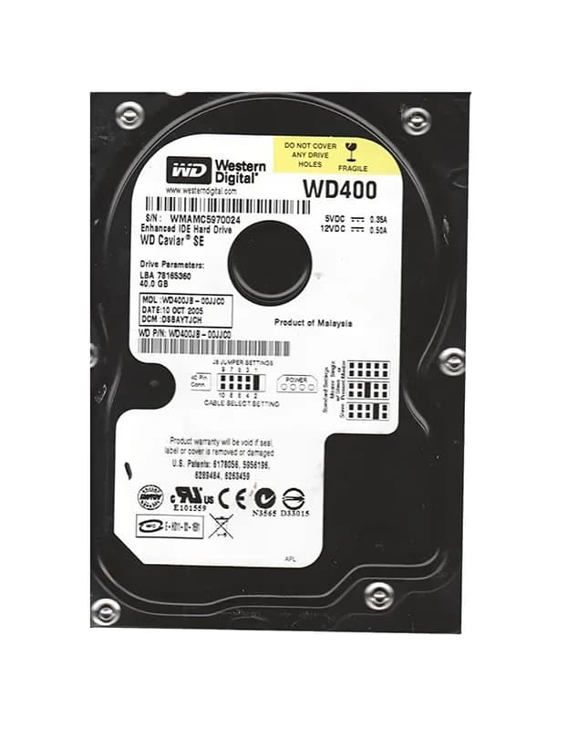 Western Digital WD400JB-00JJC0 40GB