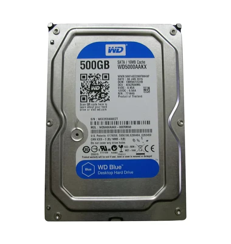 Western Digital WD5000AAKX-00ERMA0 500GB 6Gb/s SATA