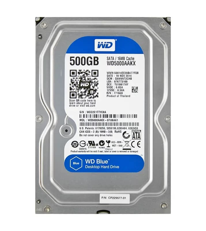Western Digital WD5000AAKX-07U6AA1 500GB 6Gb/s SATA