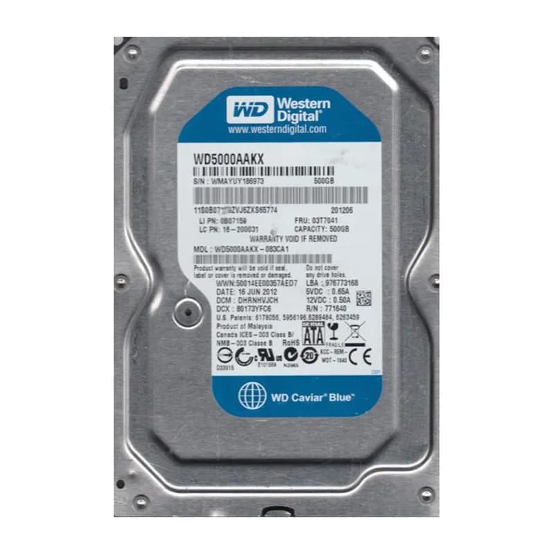Western Digital WD5000AAKX-083CA1 500GB 6Gb/s SATA
