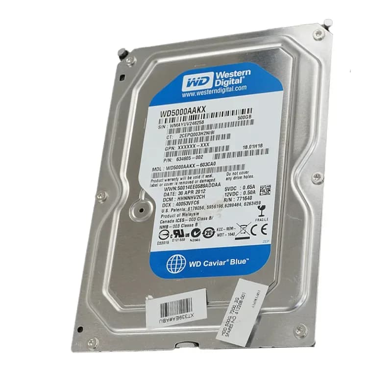 Western Digital WD5000AAKX-603CA00 500GB 6Gb/s SATA