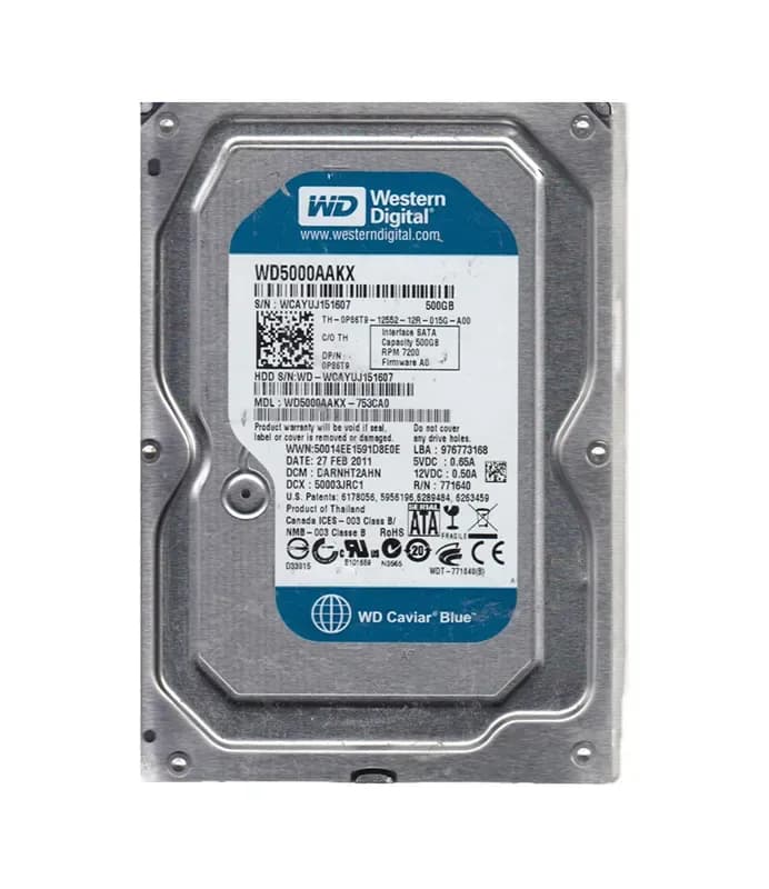 Western Digital WD5000AAKX-753CA0 500GB 6Gb/s SATA