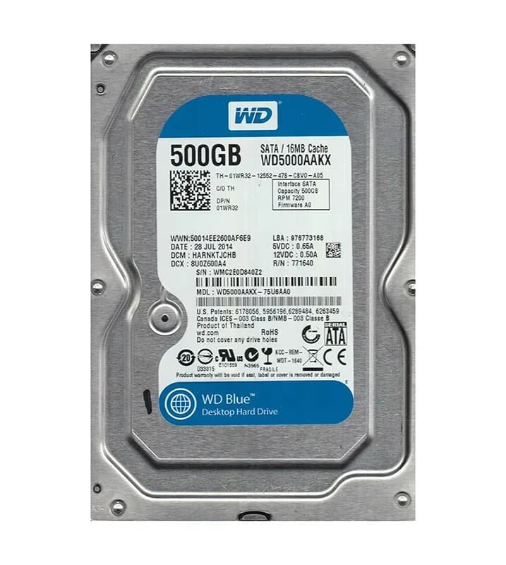 Western Digital WD5000AAKX-75U6AA0 500GB 6Gb/s SATA