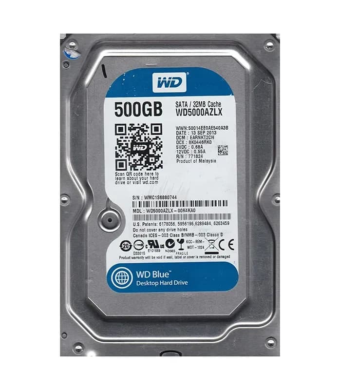 Western Digital WD5000AZLX-00K4KA0 500GB 6Gb/s SATA