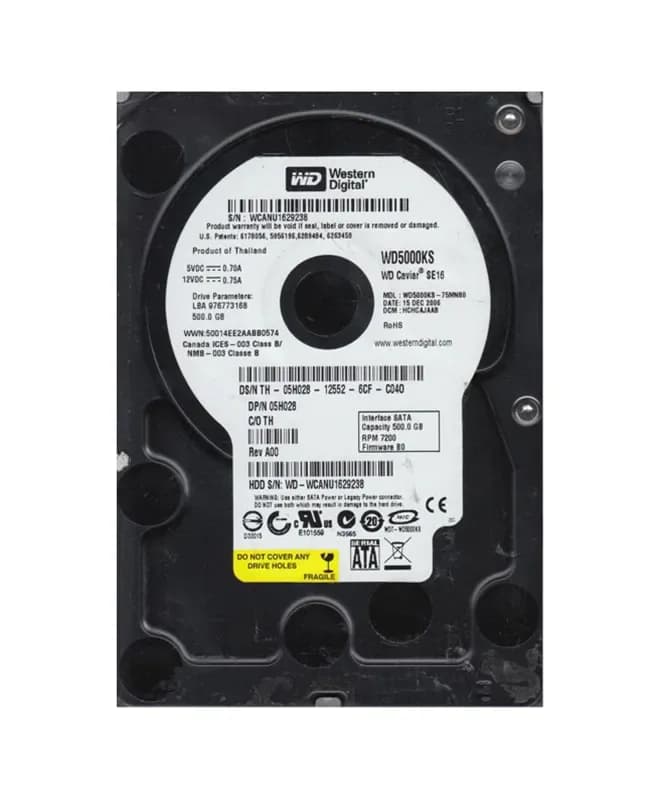 Western Digital WD5000KS-75MNB0 500GB 3Gb/s SATA