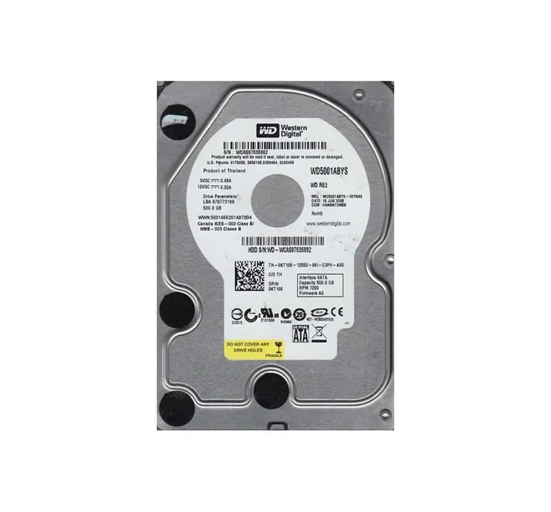 Western Digital WD5001ABYS-18YNA0 500GB 3Gb/s SATA