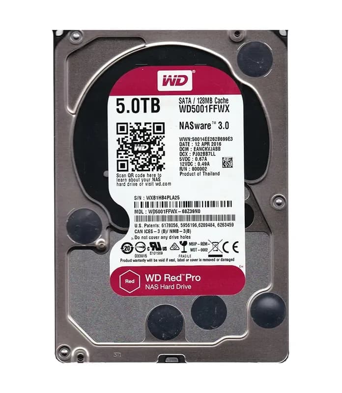Western Digital WD5001FFWX-68Z39N0 5TB 6Gb/s SATA