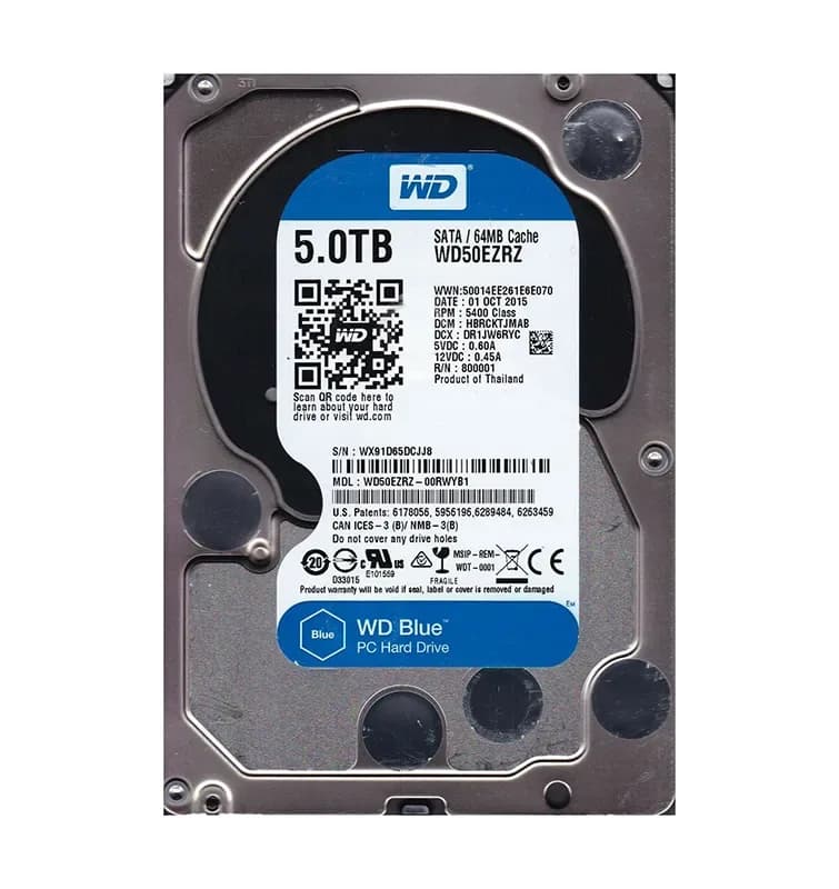 Western Digital WD50EZRZ-00RWYB1 5TB 6Gb/s SATA