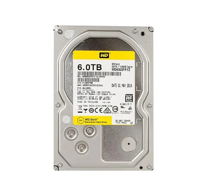 Western Digital WD6002FRYZ-01WD5B0 6TB 6Gb/s SATA