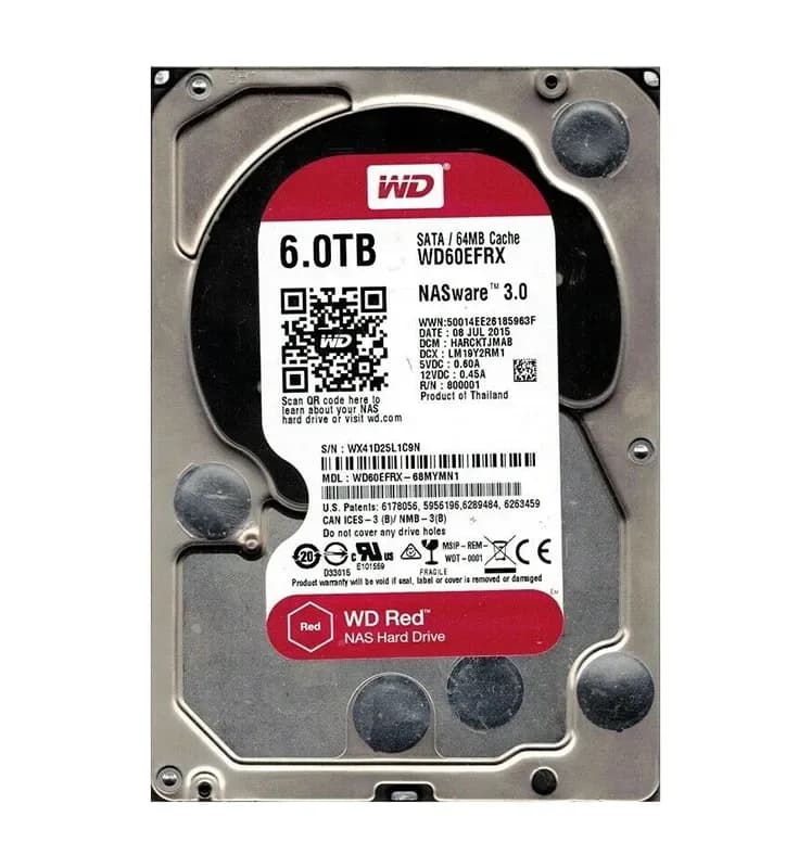 Western Digital WD60EFRX-68MYMN1 6TB 6Gb/s SATA