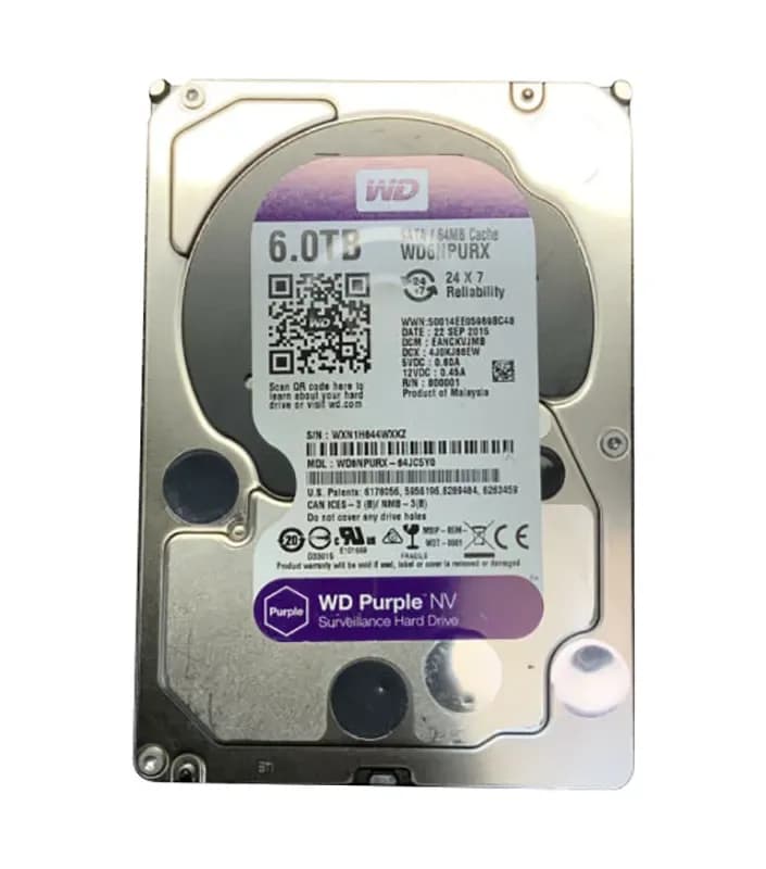 Western Digital WD6NPURX-64JC5Y0 6TB 6Gb/s SATA