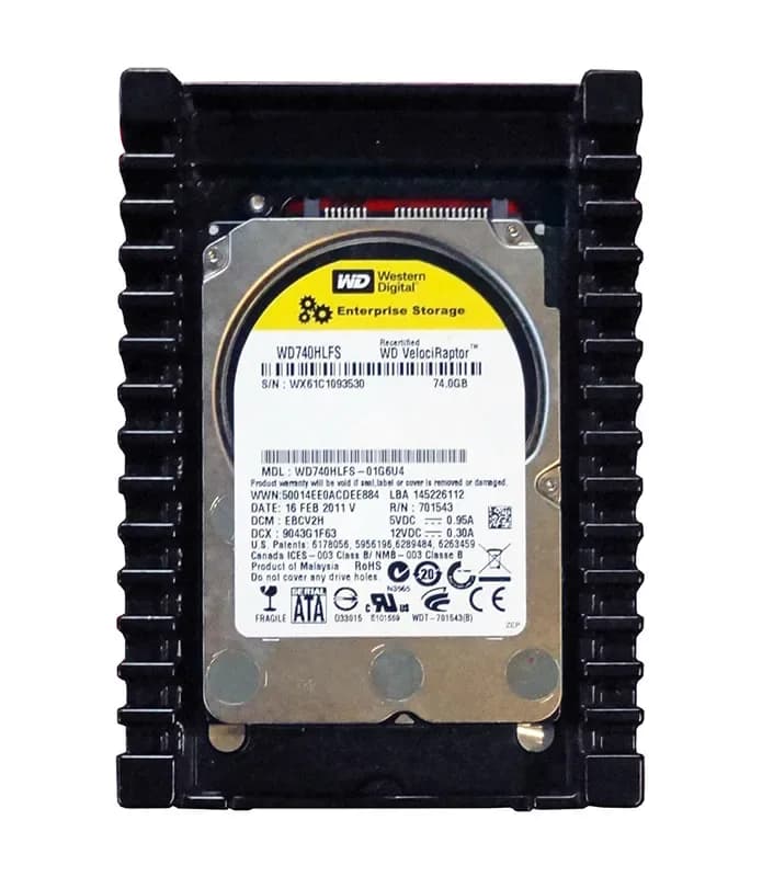 Western Digital WD740HLFS-01G6U4 74GB 3Gb/s SATA