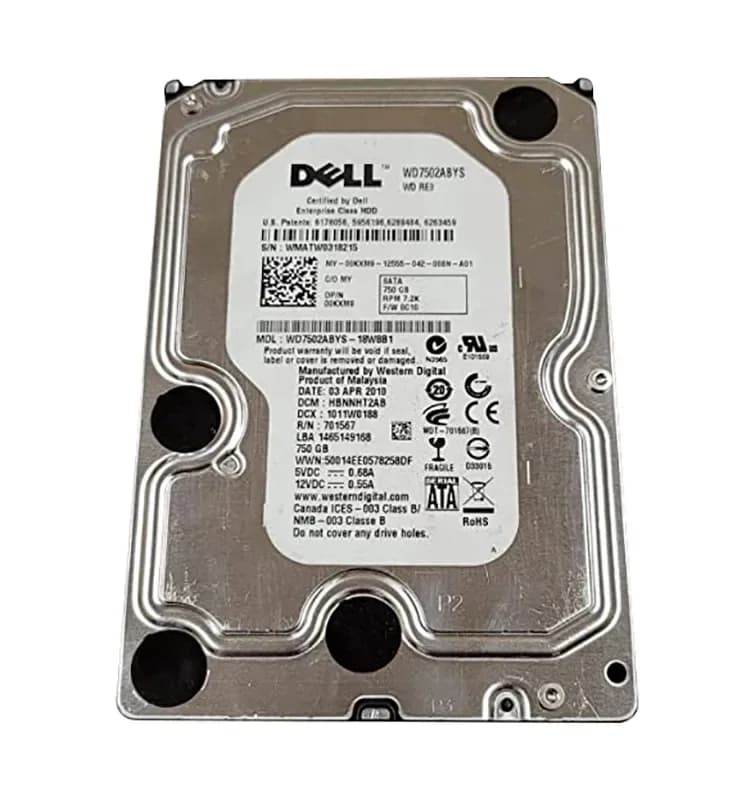 Western Digital WD7502ABYS-18W8B1 750GB 3Gb/s SATA