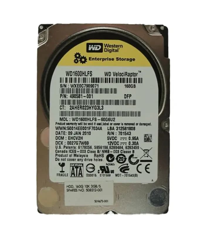 Western Digital WD800HLFS-60G6U2 80GB 3Gb/s SATA