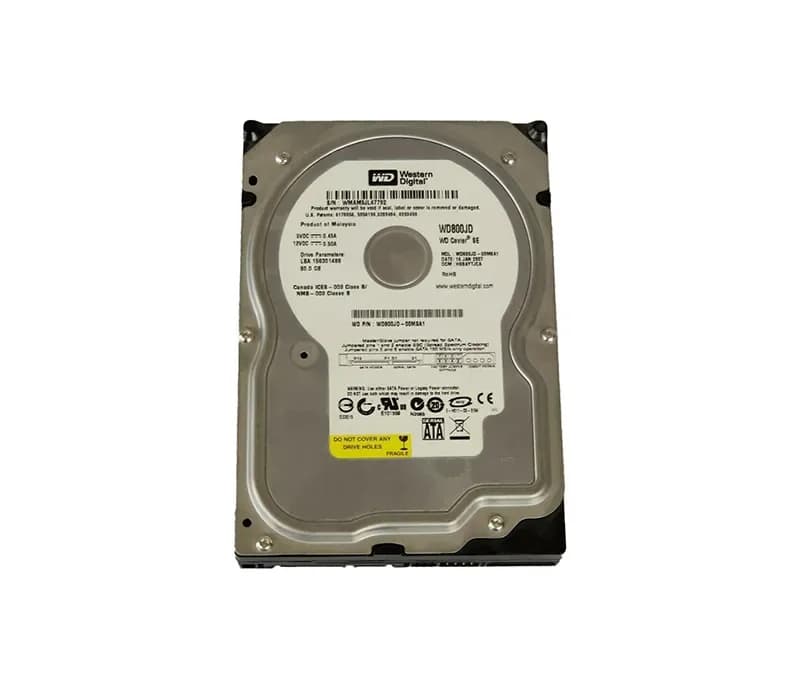 Western Digital WD800JD-00MSA1 80GB 1.5Gb/s SATA